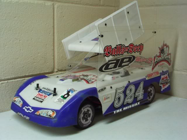 electric rc dirt late model